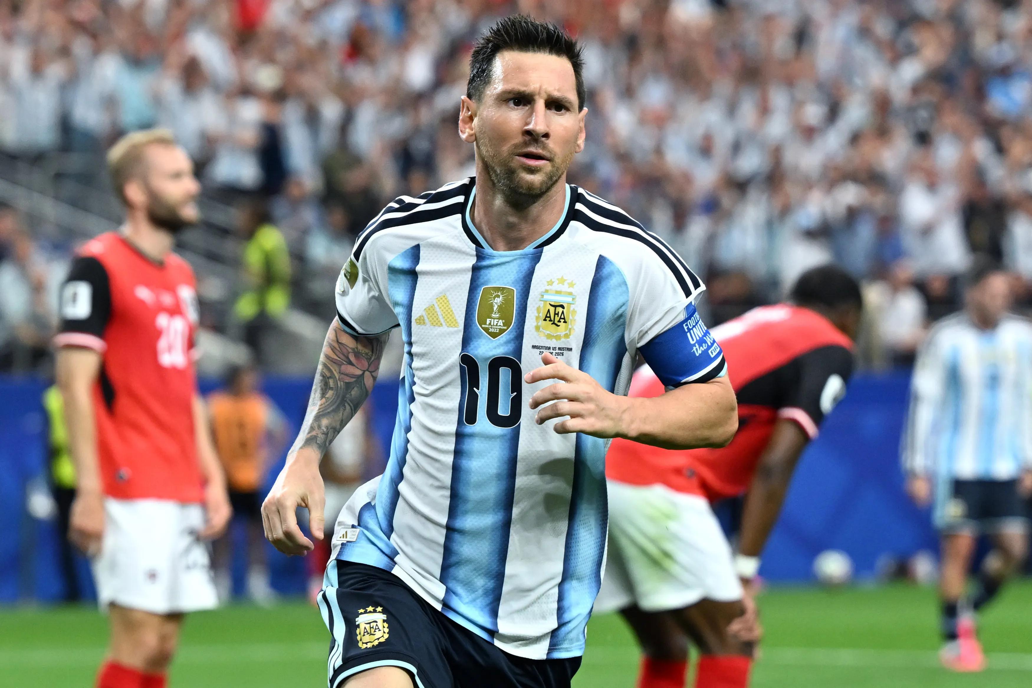 Argentina's Messi: It's an honour to break this record