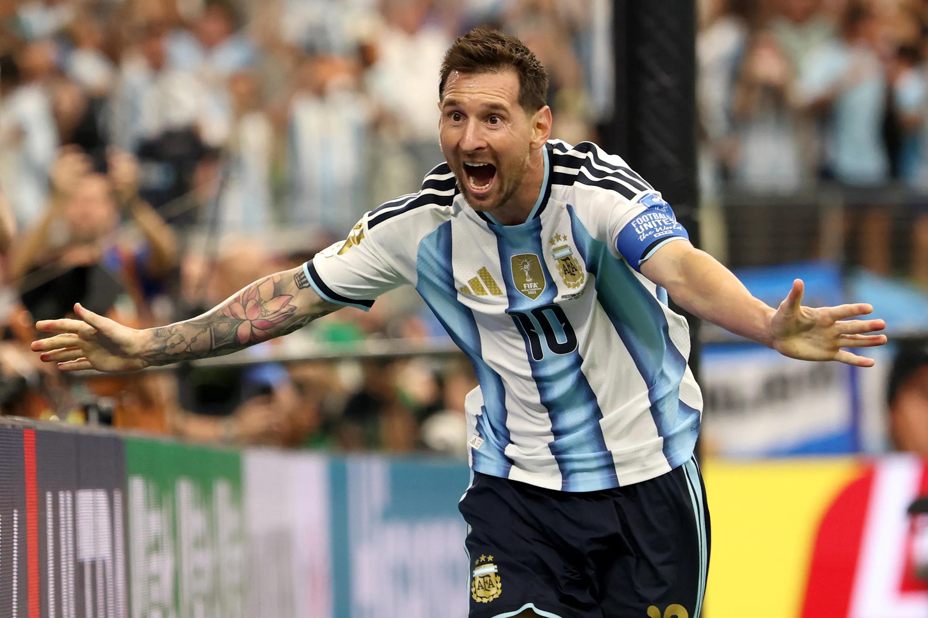 Argentina's Messi on 27th World Cup appearance